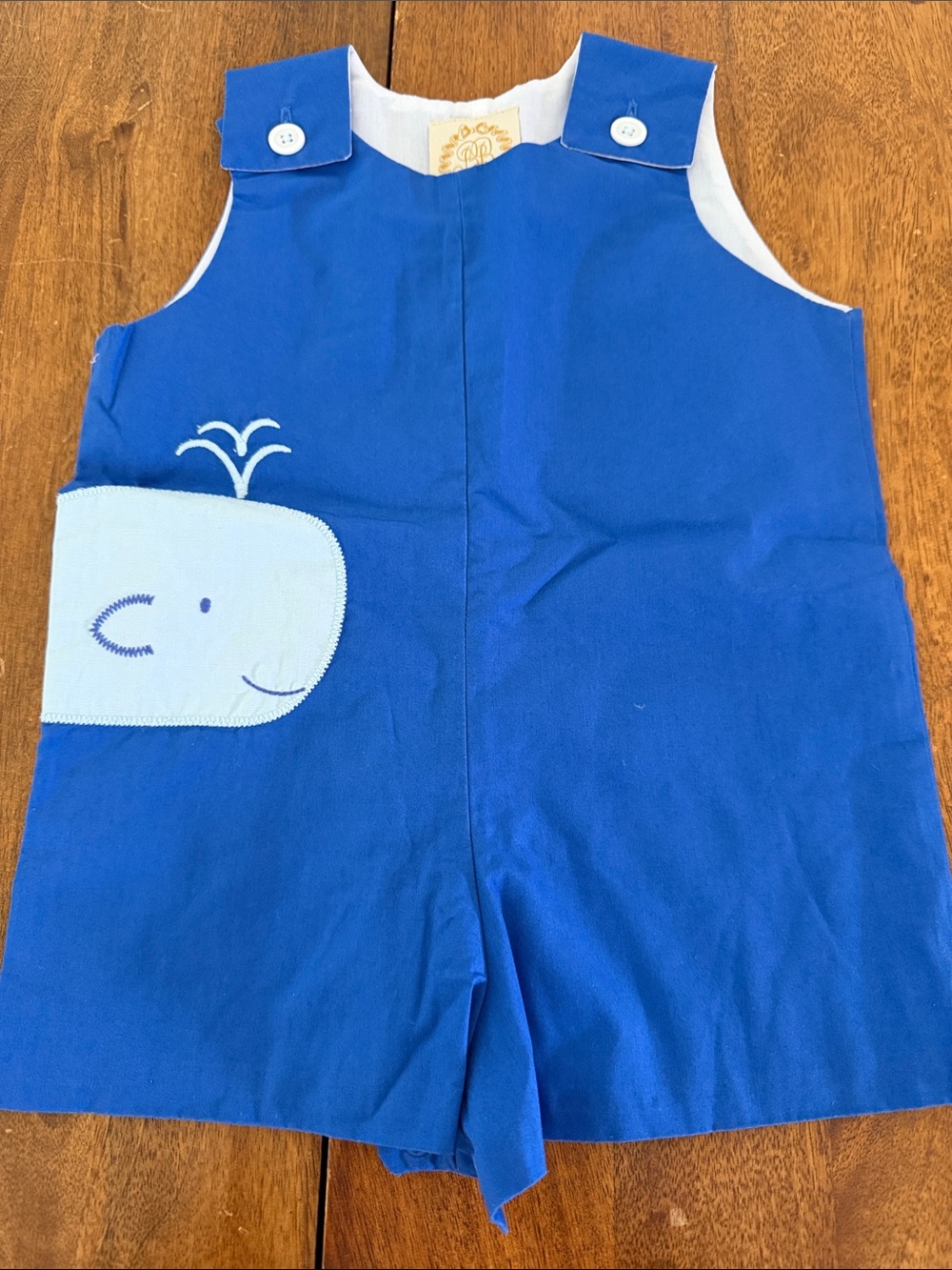 The Beaufort Bonnet Company Blue Whale Jon Jon 6-12 months